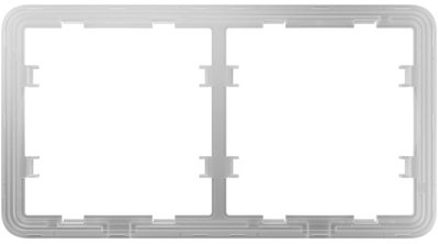 Ajax Frame (2 seats) [55] Рамка для двух выключателей 28953 фото